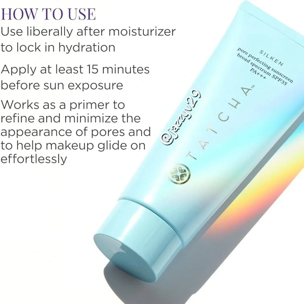 ☀️Tatcha Silken Sunscreen SPF 35☀️